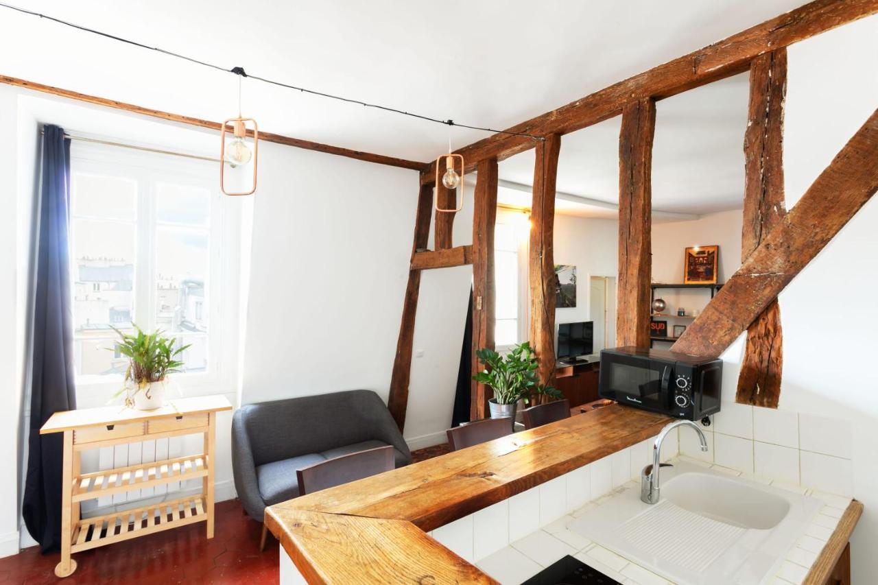 Montorgueil Area Paris Center City Apartment 外观 照片
